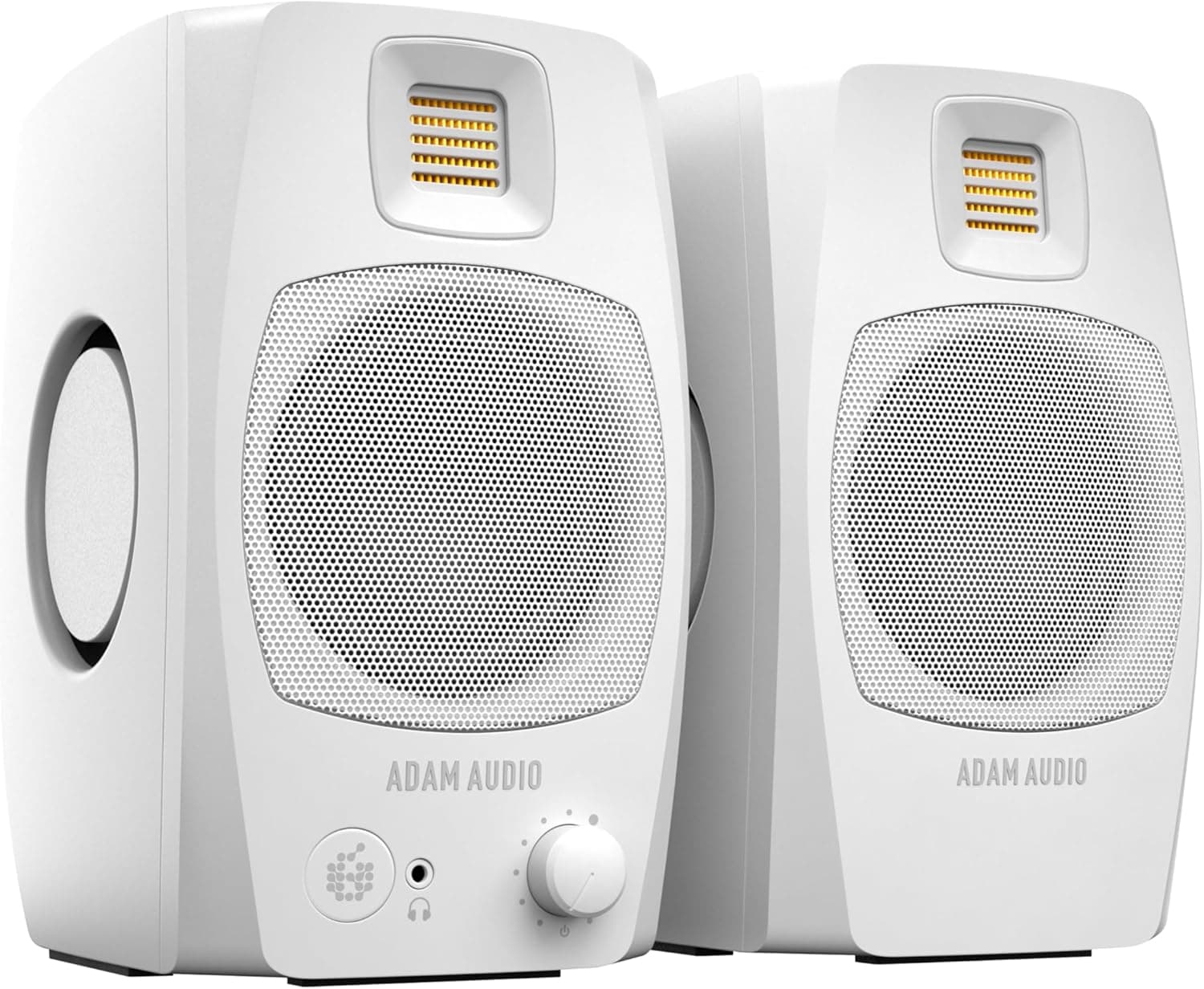 ADAM Audio Sistema de monitorización de sobremesa Activo D3V con conexión USB-C (par, Blanco)