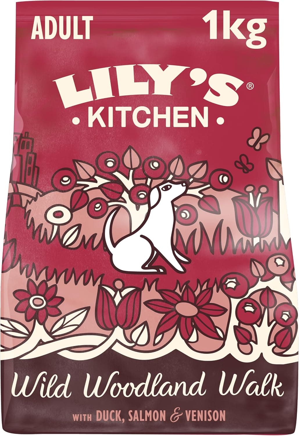 Lily's Kitchen Completo Pienso seco Para Perros Adultos De Venado Y Pato 4 x 1 kg
