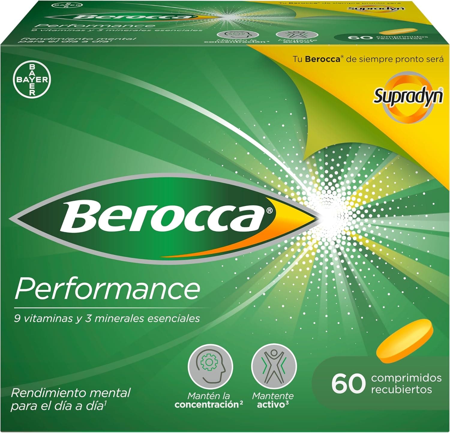 Berocca Performance 60 Comprimidos