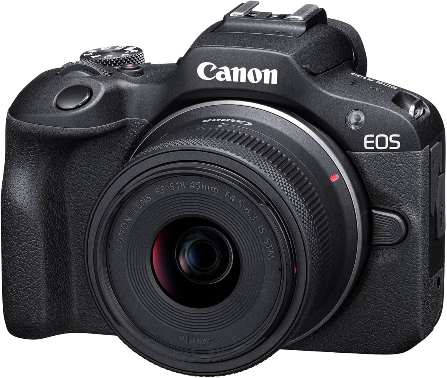 Canon EOS R100 Cámara Mirrorless Profesional 24-Megapíxeles + RF-S 18-45mm