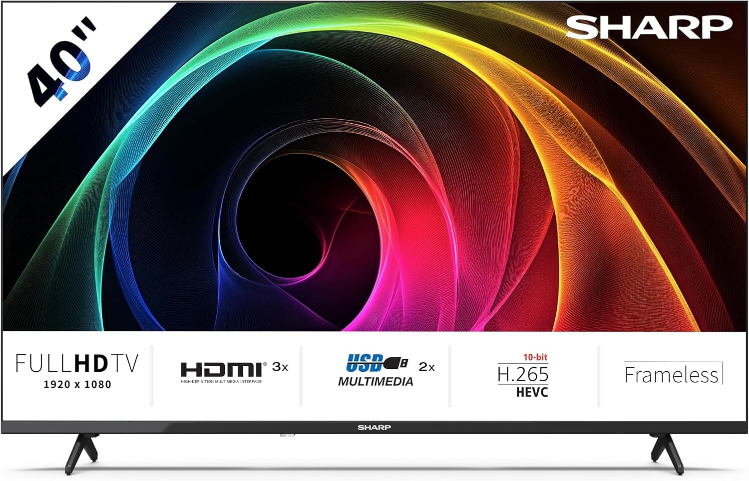 Sharp TV LED Full HD 40 Pulgadas – 40HA1305E – Serie HA
