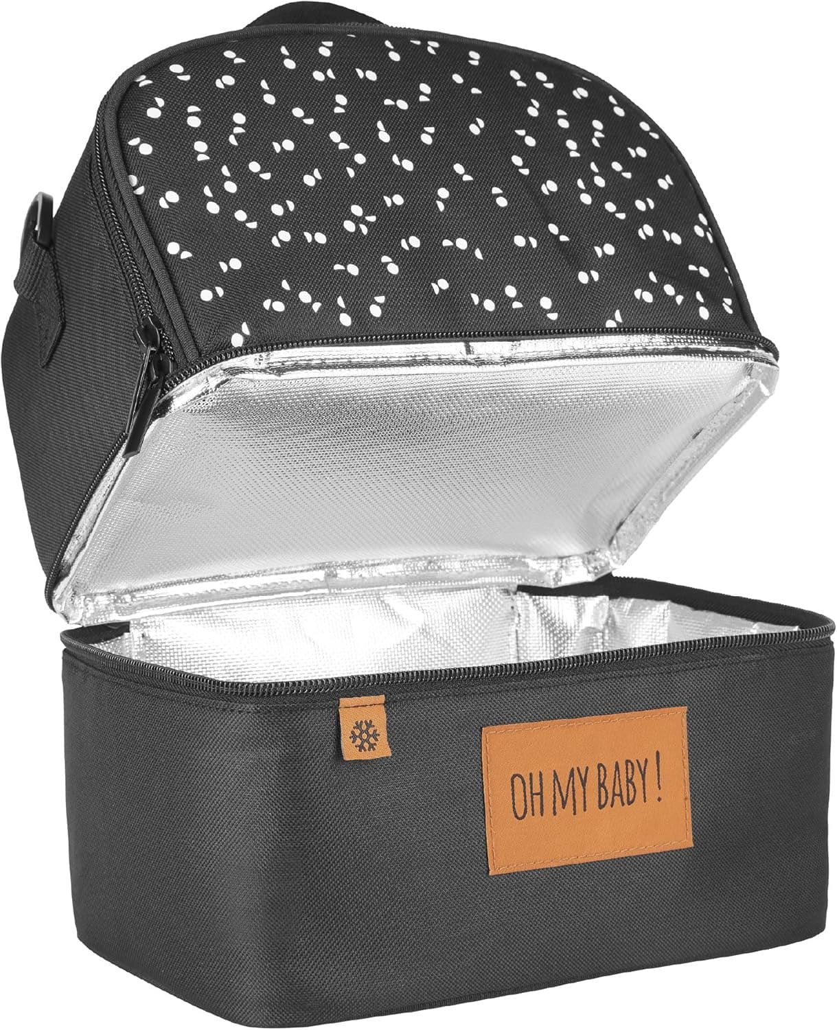 Badabulle Pick & Go Bolsa de Almuerzo Isotérmica Multibolsillos Impermeable 5L