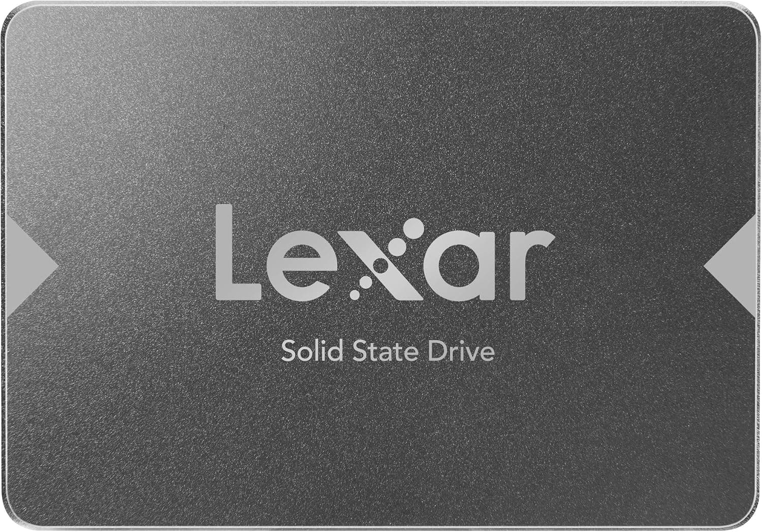 Lexar NS100 2,5" SATA III 6Gb/s SSD 256GB, disco duro SSD Interno, Unidad de Estado Sólido, Hasta 520 MB/s de Lectura, para computadora portátil y de escritorio / PC (LNS100-256AMZN)