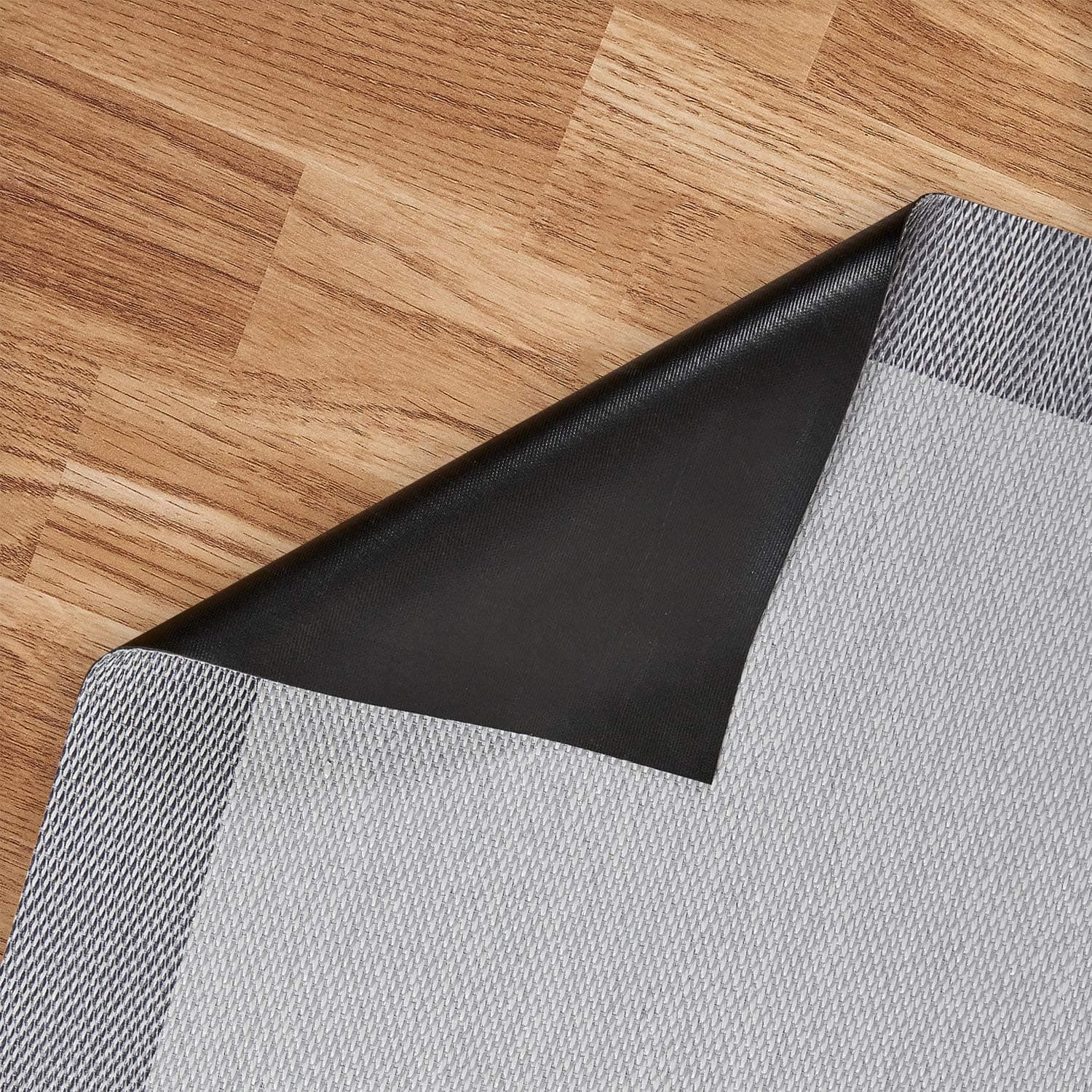 Alfombras vinílicas ultrafinas para interior y exterior 60x90 Gris Claro