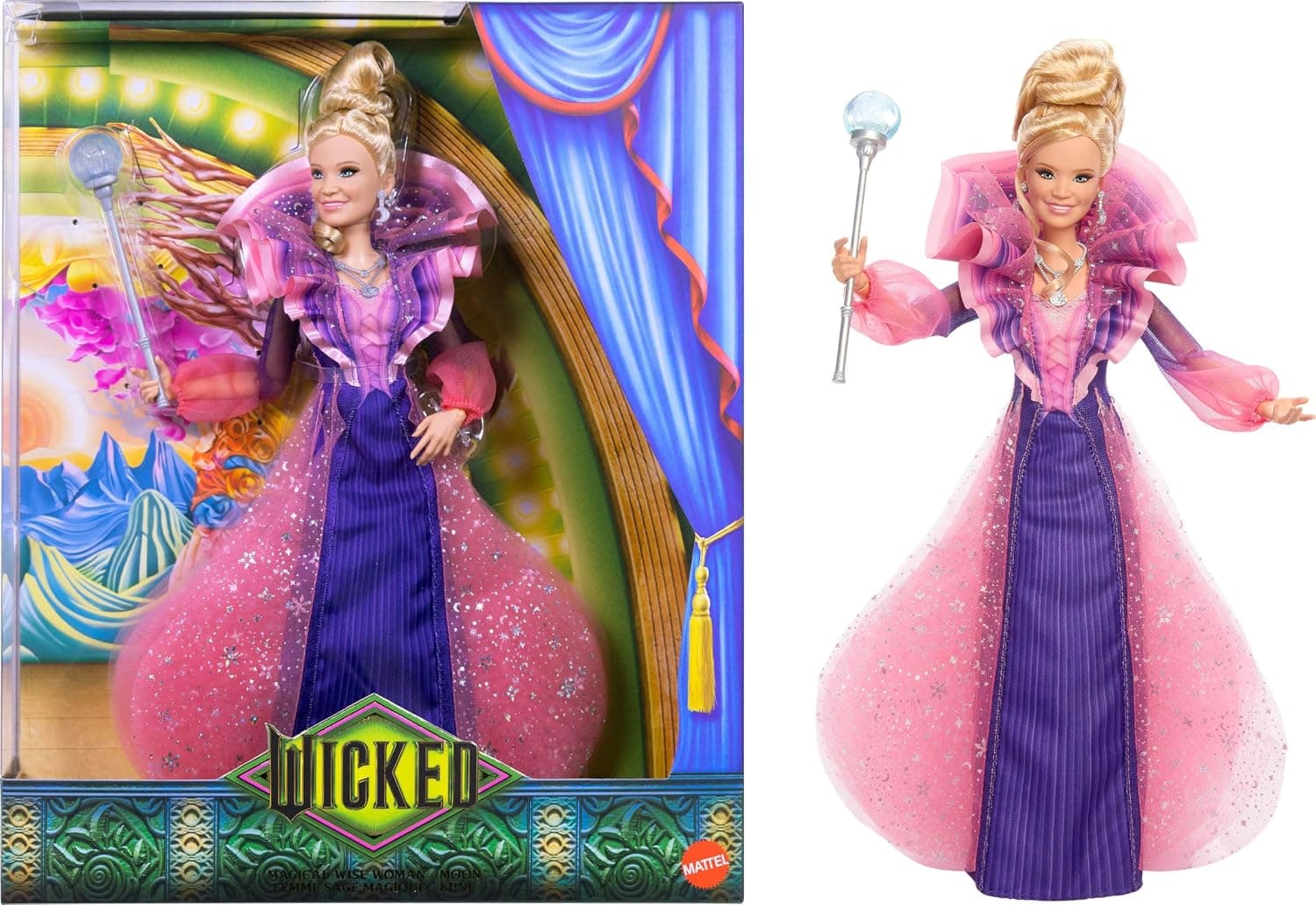 Mattel Wicked de Universal Pictures Muñeca Magical Wise Woman