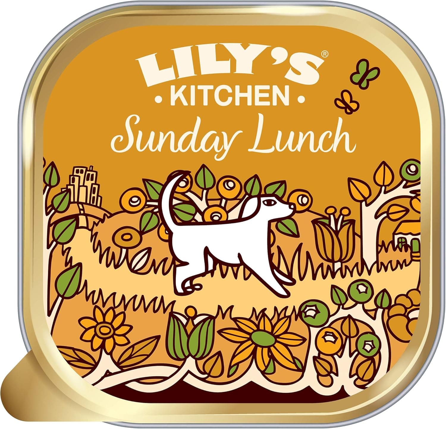 Lily's Kitchen Sunday Lunch - Comida húmeda Natural Completa para Perros Adultos (10 bandejas de 150 g)