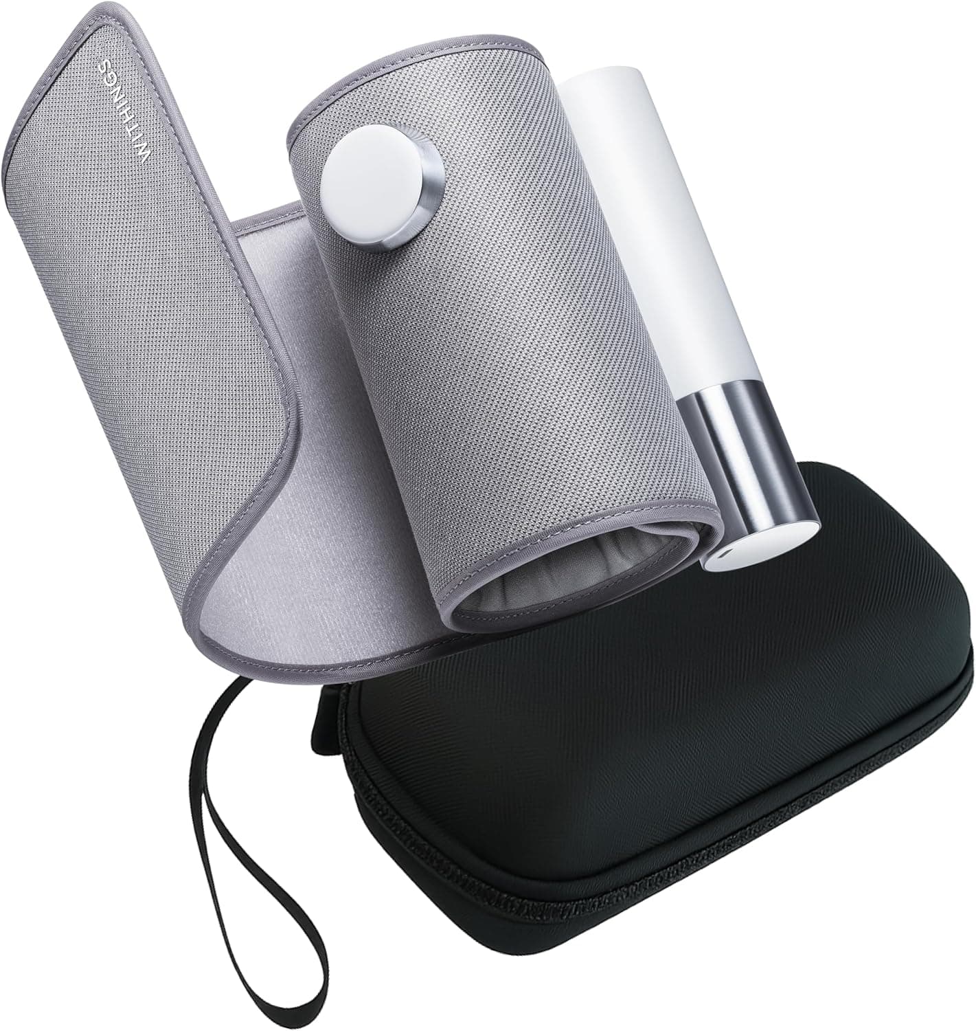 BUNDLE Withings BPM Core + Estuche de viaje – Tensiómetro conectado con ECG y estetoscopio electrónico – Sincronización Wi-Fi y Bluetooth – Estuche de viaje