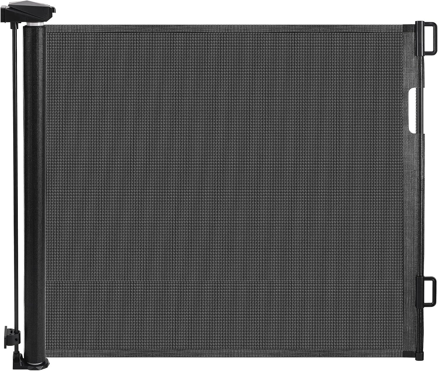 Barrera De Seguridad Retráctil Para Niños y Perros, Apta Para Uso En Interiores y Exteriores(negro-150cm)