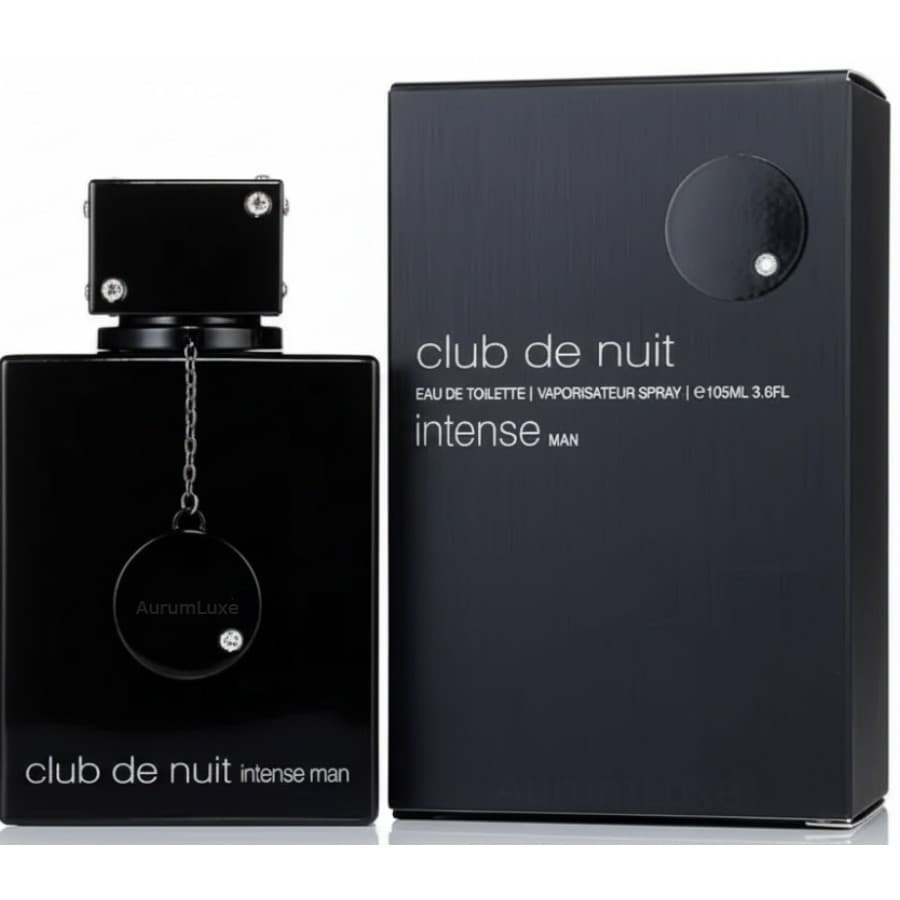 AURUMLUXE Club de Nuit, Perfumes Arabes Hombre, Perfumes Hombre, Regalos Originales para Hombre, Colonia Hombre, Perfume Arabes Originales, Eau de Parfum 105 ml Club de Nuit Intense Man