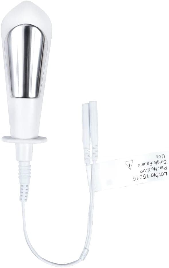 TensCare Liberty - Sonda Vaginal Compatible con Cualquier Electrostimulador TENS, EMS - Dispositivo Para Aliviar las Pérdidas Femeninas, Blanco, 32.5mm