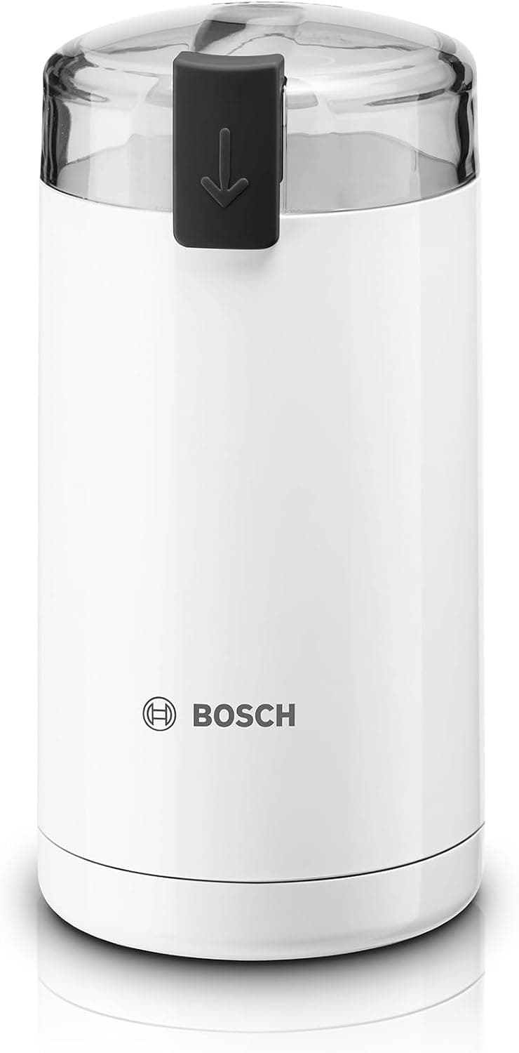 Bosch - Molinillo de Café Eléctrico, 180 W, Blanco, TSM6A011W