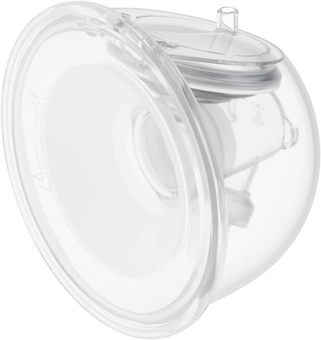 Momcozy Full Set Collector Cup Solo Compatible con Momcozy S9 Pro/S12 Pro NO para S9/S12. Accesorios de del Extractor de Leche Original S9 Pro/S12 Pro (180 ml, Con Brida de Sellado único de 24 mm)