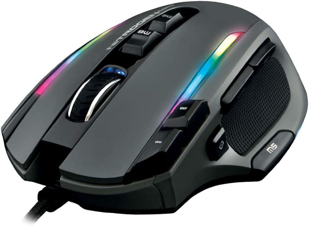 The G-Lab Kult Nitrogen Core - Ratón Gaming con Cable 12800 dpi RGB