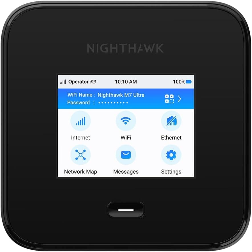 NETGEAR Nighthawk M7 Pro Router 5G, WiFi 7, hasta 5,8 Gbps