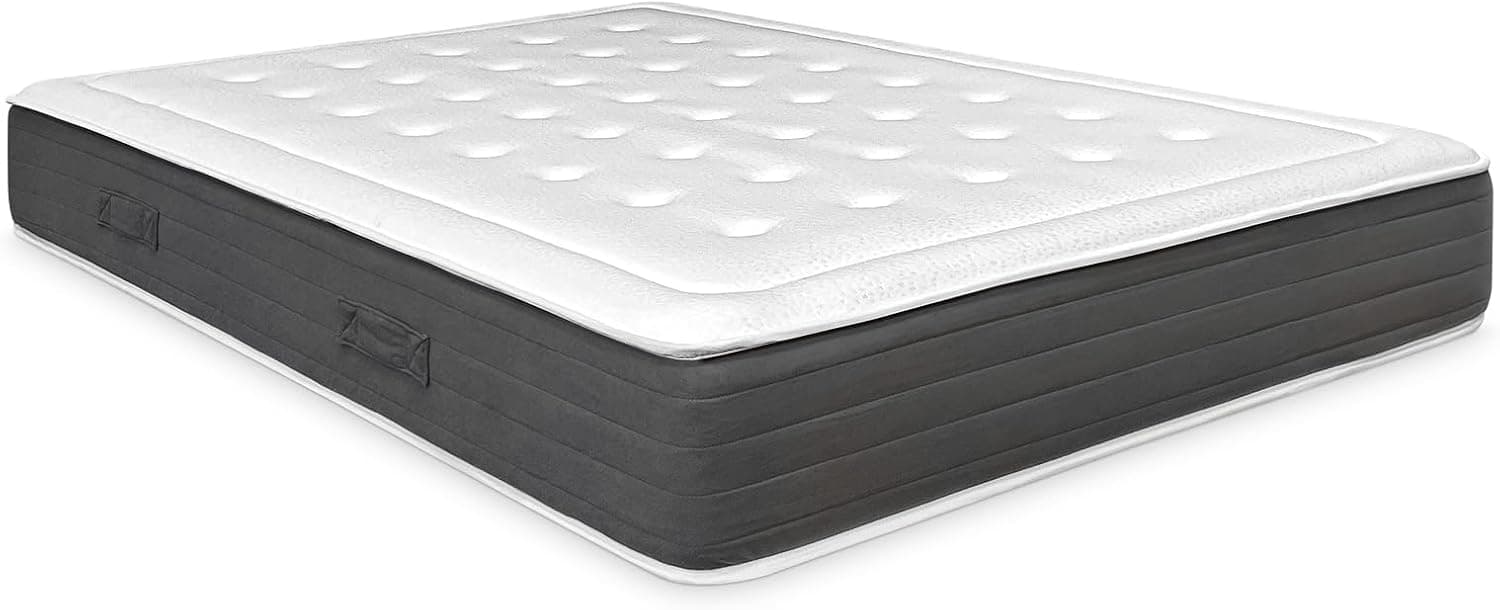 Somnia Descanso - Colchón Viscoelástico Creta | Firmeza y Confort | Altura 24cm | Antiácaros e Hipoalergénico | 100x200