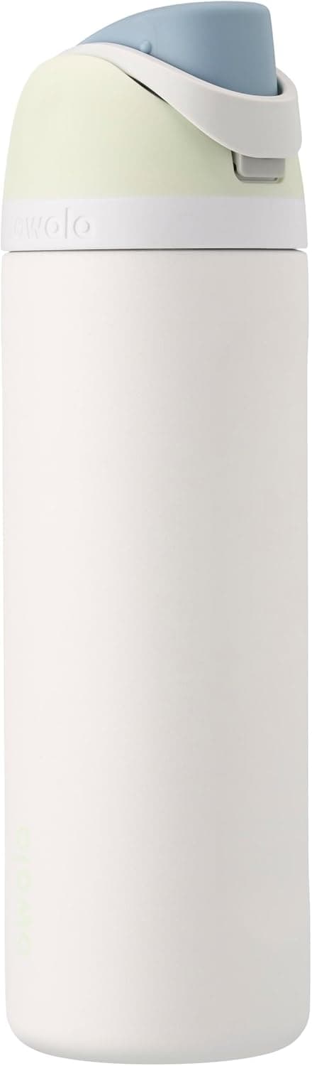 Owala FreeSip - Stainless Steel - 24-oz. - Mint/White (Iced Breeze) (Amazon)