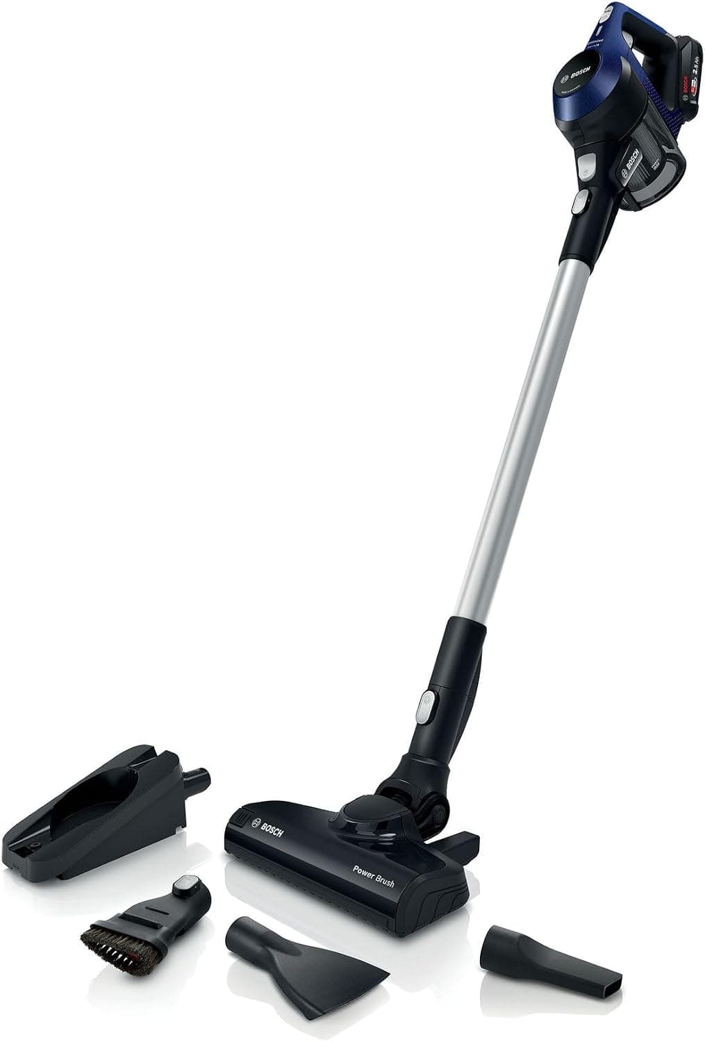 Bosch - Aspirador sin cable, Unlimited Serie 6, Azul, BBS611MAT