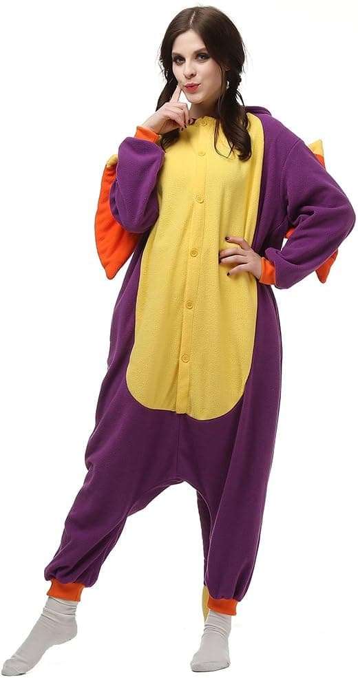 BGOKTA Disfraces de Cosplay para Adultos Pijamas de Animales One Piece Jirafa,LTY48
