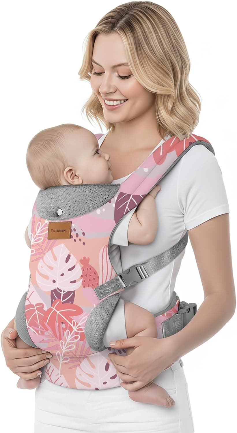YooxArmor Mochila Portabebés Ergonómico para Bebés 4-36 Meses