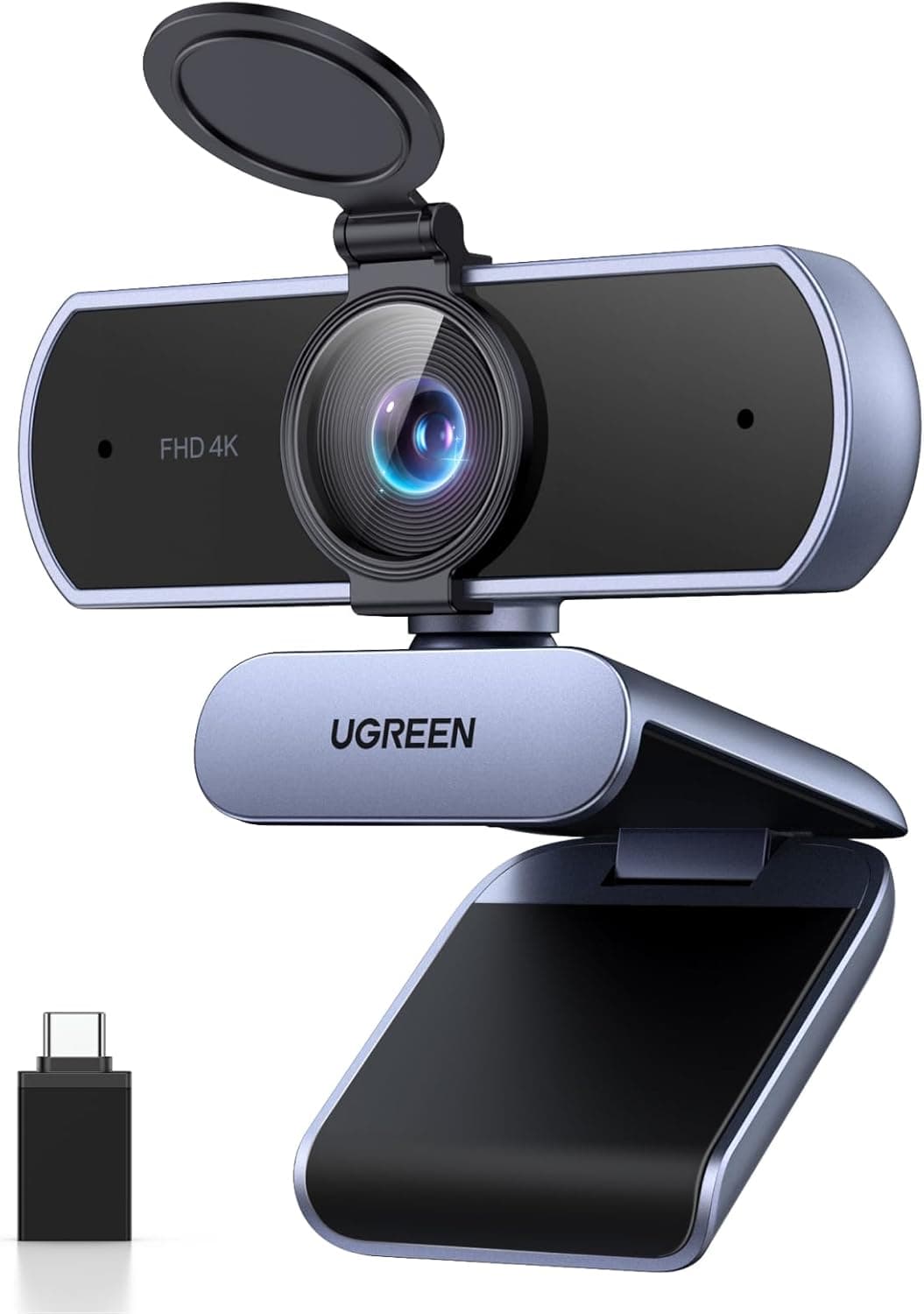 UGREEN FineCam Lite 4K Webcam 30FPS Ultra HD USB Webcam Enfoque Automático