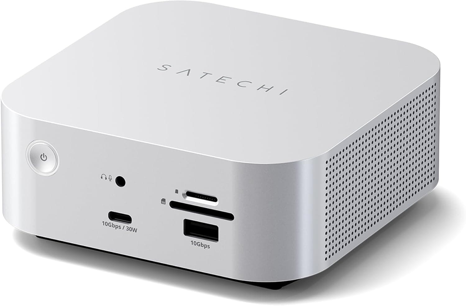 SATECHI CubeDock™ Thunderbolt 5 Docking Station 13 en 1, Carcasa SSD NVMe