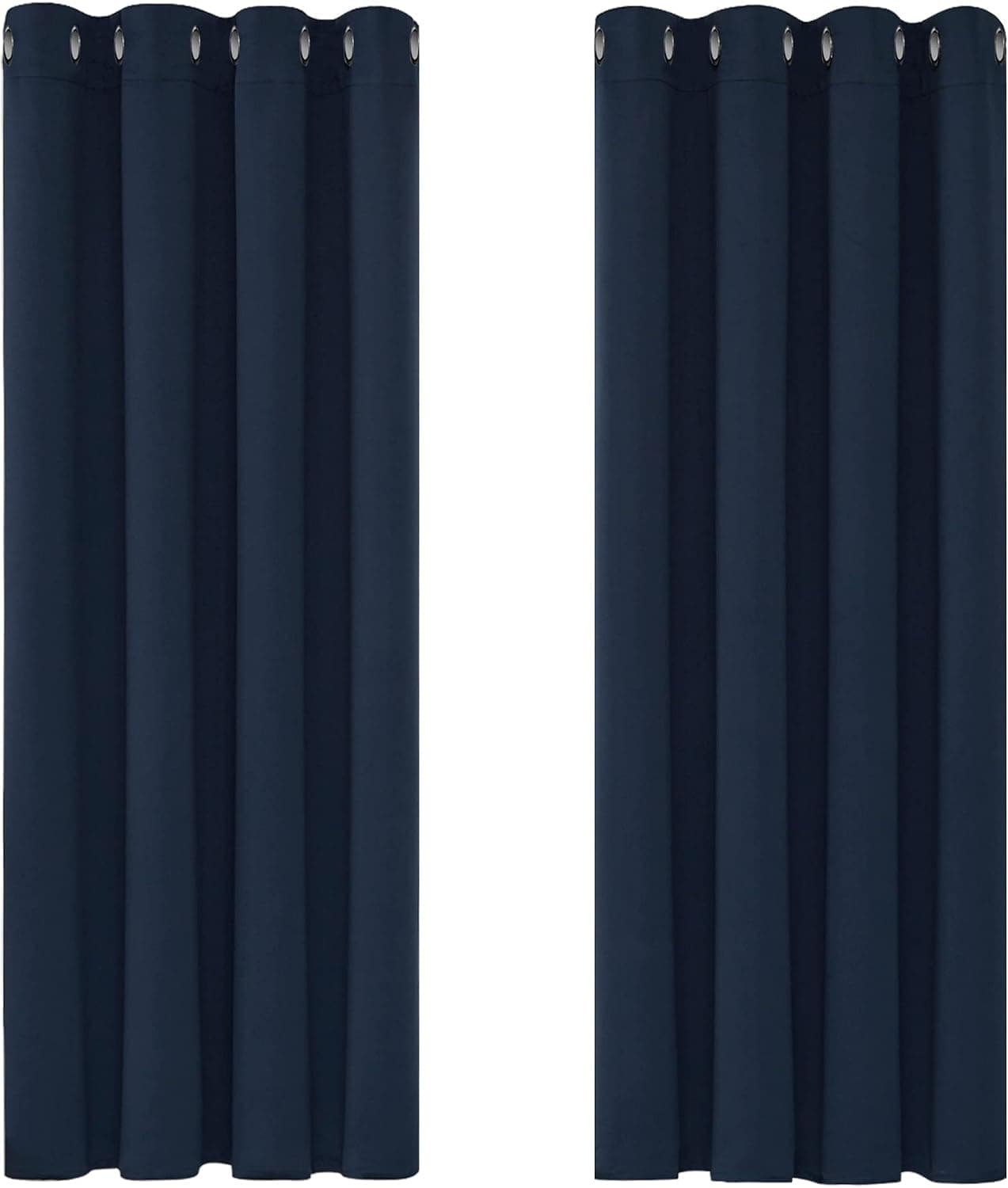 Deconovo Cortinas Opacas Térmicas para Dormitorio y Salón, 2 Piezas