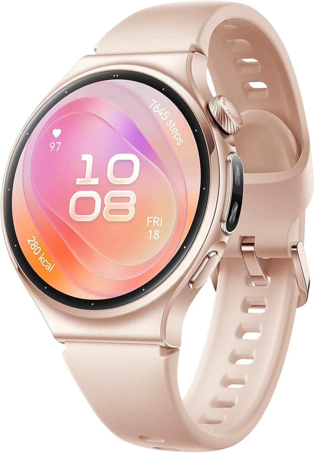 HUAWEI Watch 6 42 mm Smartwatch, Comodidad Ultraligera, eSIM, NFC, Dorado
