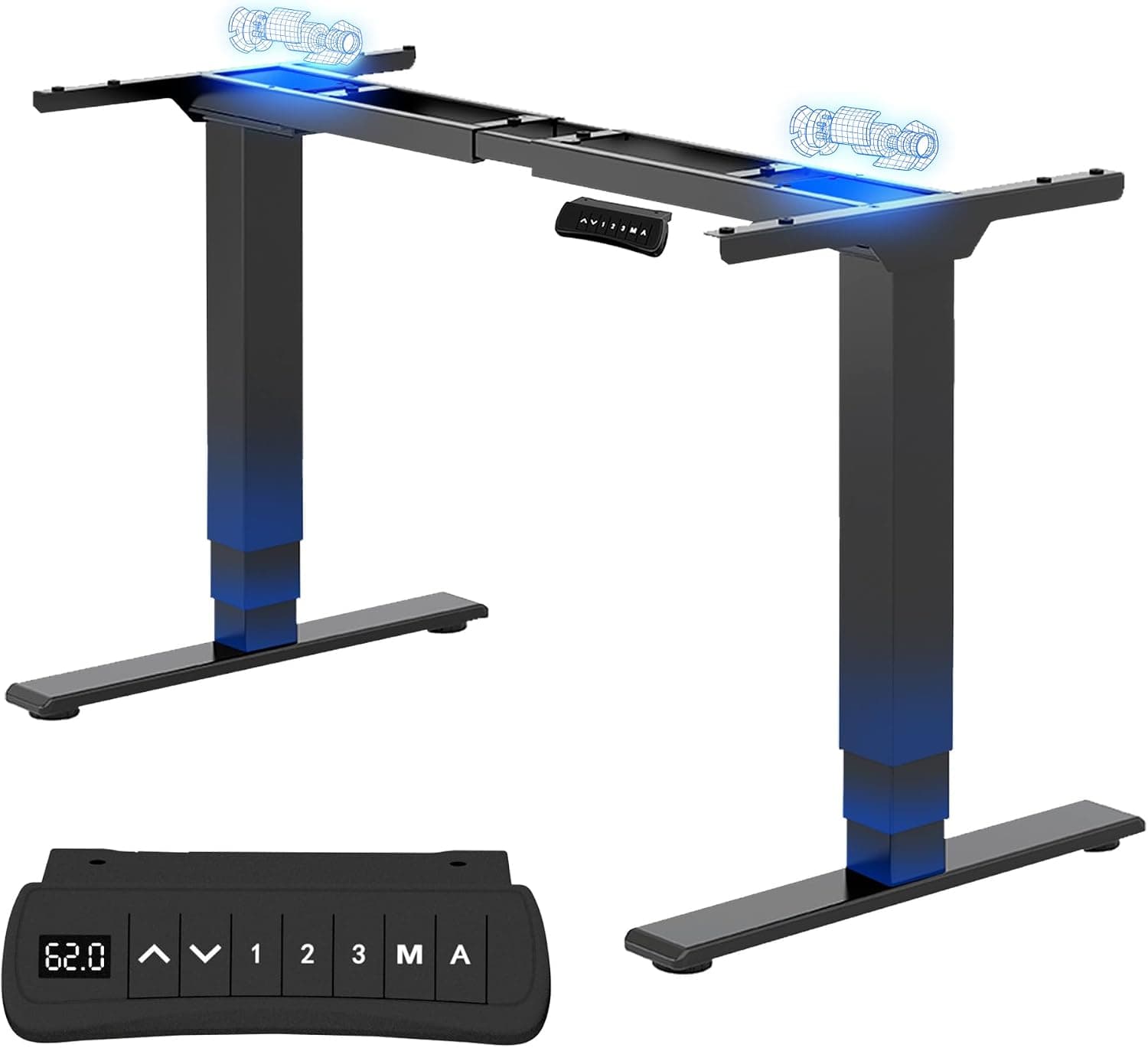 FLEXISPOT EC5 Pro Escritorio Elevable Eléctrico 160 kg Doble Motor
