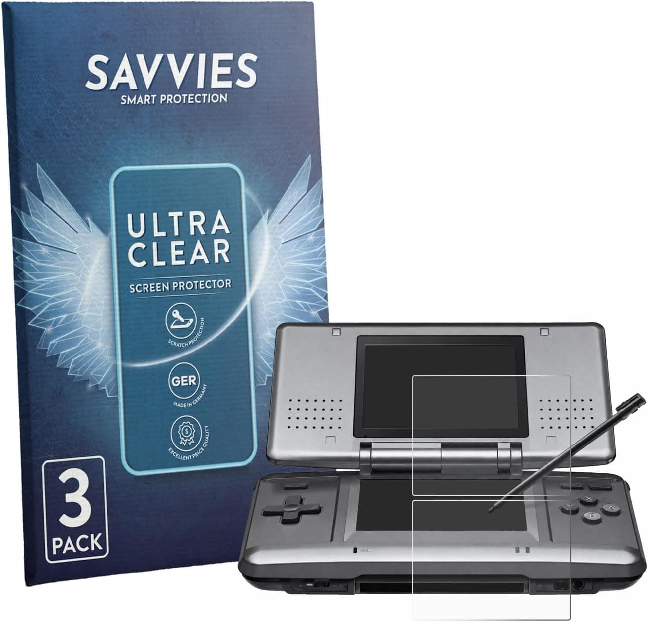 savvies Protector Pantalla para Nintendo DS
