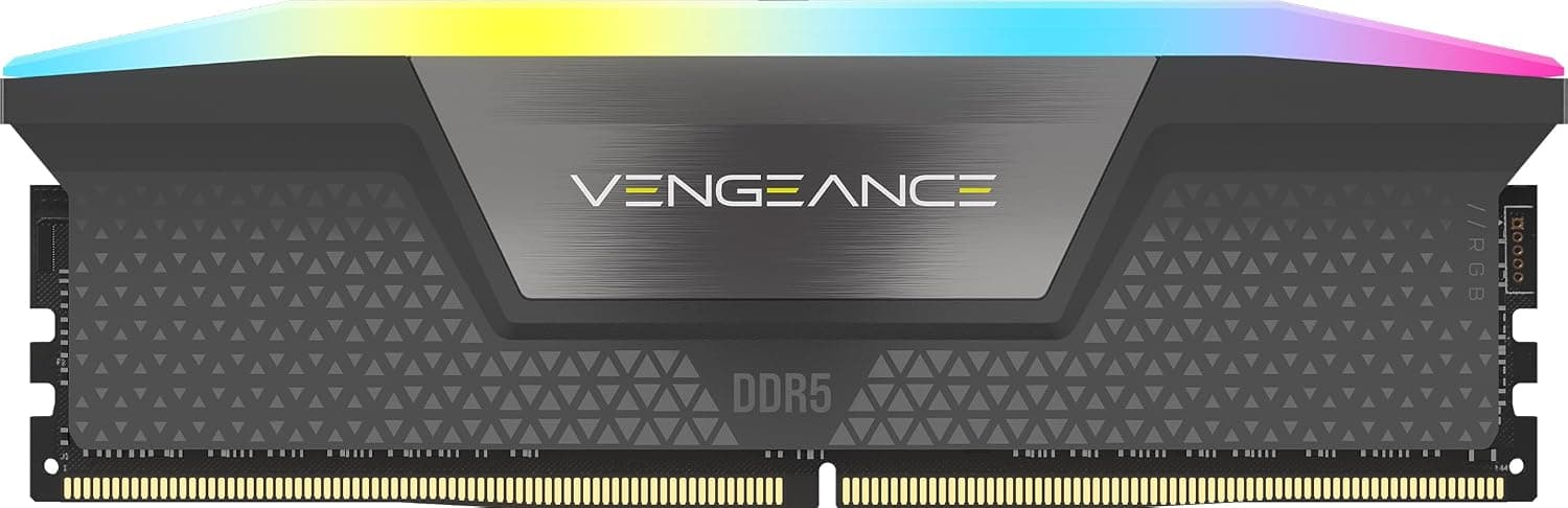 CORSAIR Vengeance RGB DDR5 16GB (1 x 16GB) hasta 6000MHz AMD Intel RAM