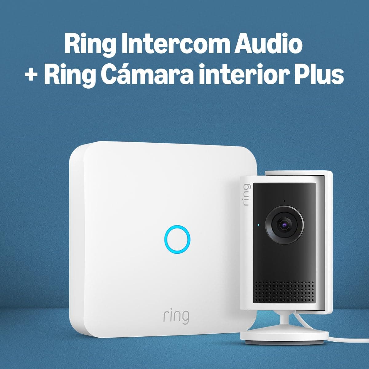 Ring Intercom de Amazon + Ring Cámara interior Plus