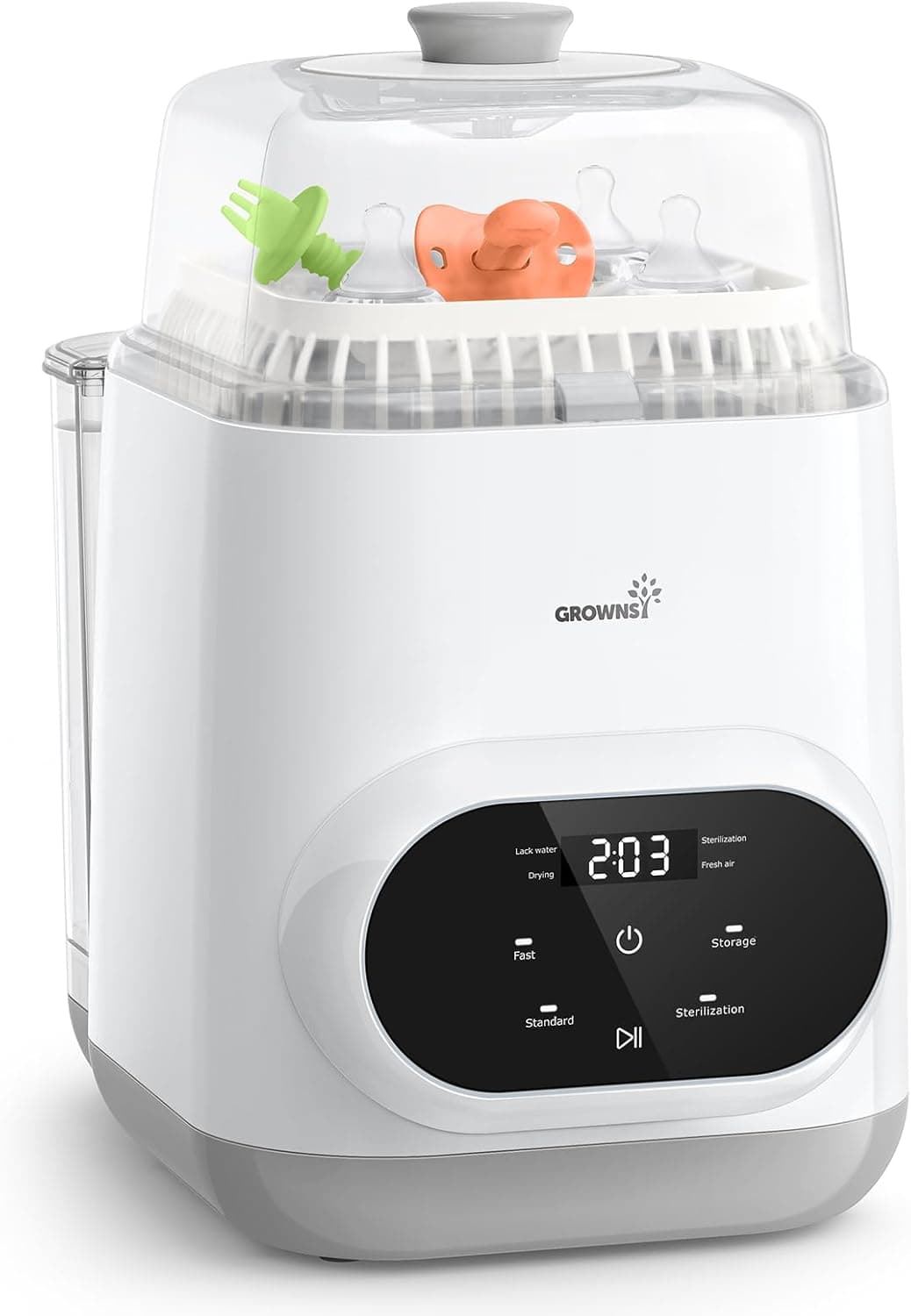 Grownsy EaseClean Lavabiberones Pro 4 en 1