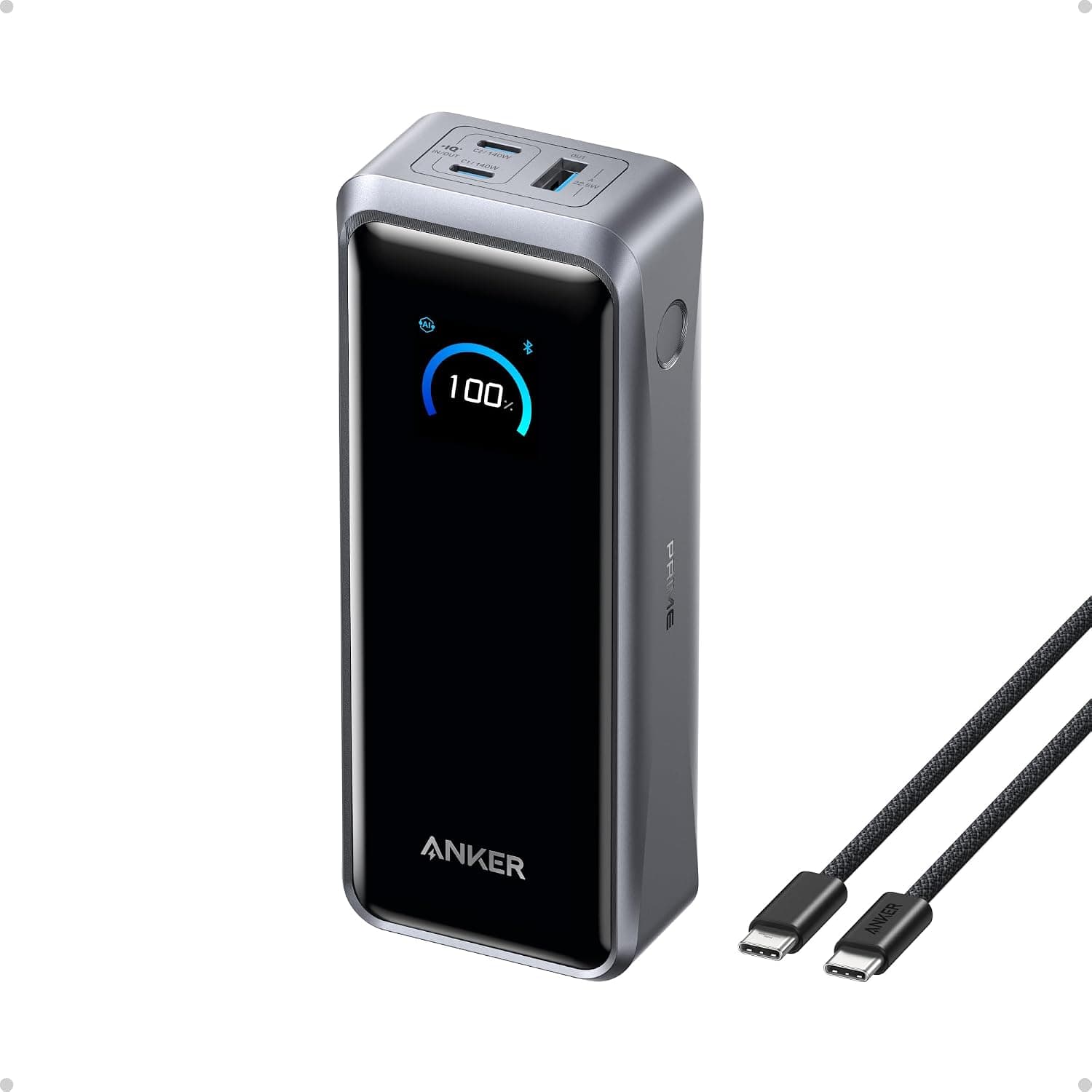 Anker Prime Power Bank 26.250 mAh, 300 W, 3 Puertos