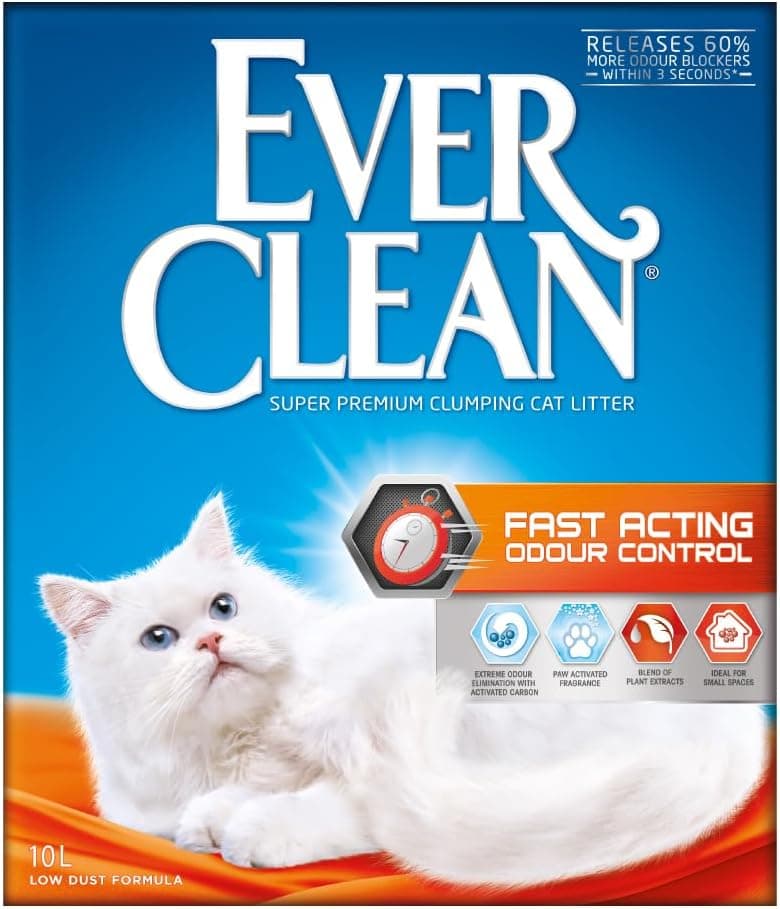 Ever Clean Arena Para Gatos Ever Clean Fast Acting Odour Control, 10 Litros, Perfumada, 9000 g
