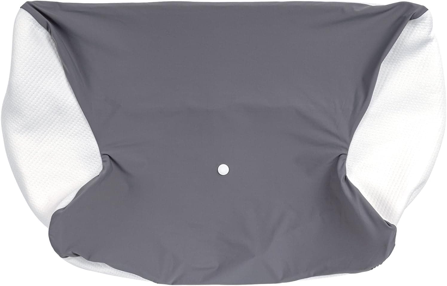 Funda de Almohada para Almohada Cervicales y Cuello, Solo Funda de Almohada, la Almohada no Incluye (Gray)