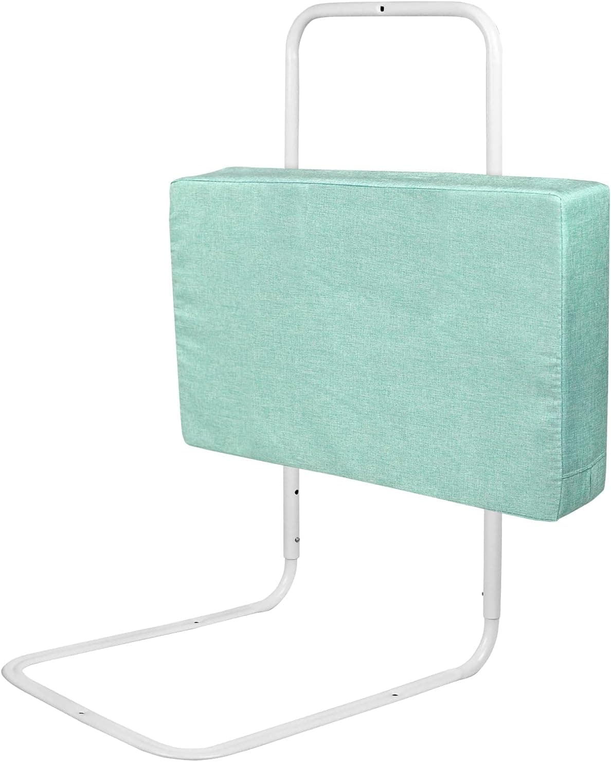 UISEBRT Barrera de cama de 50 cm, para protección contra caídas, altura regulable mediante 5 agujeros, para niños de distintas edades y bebés, verde
