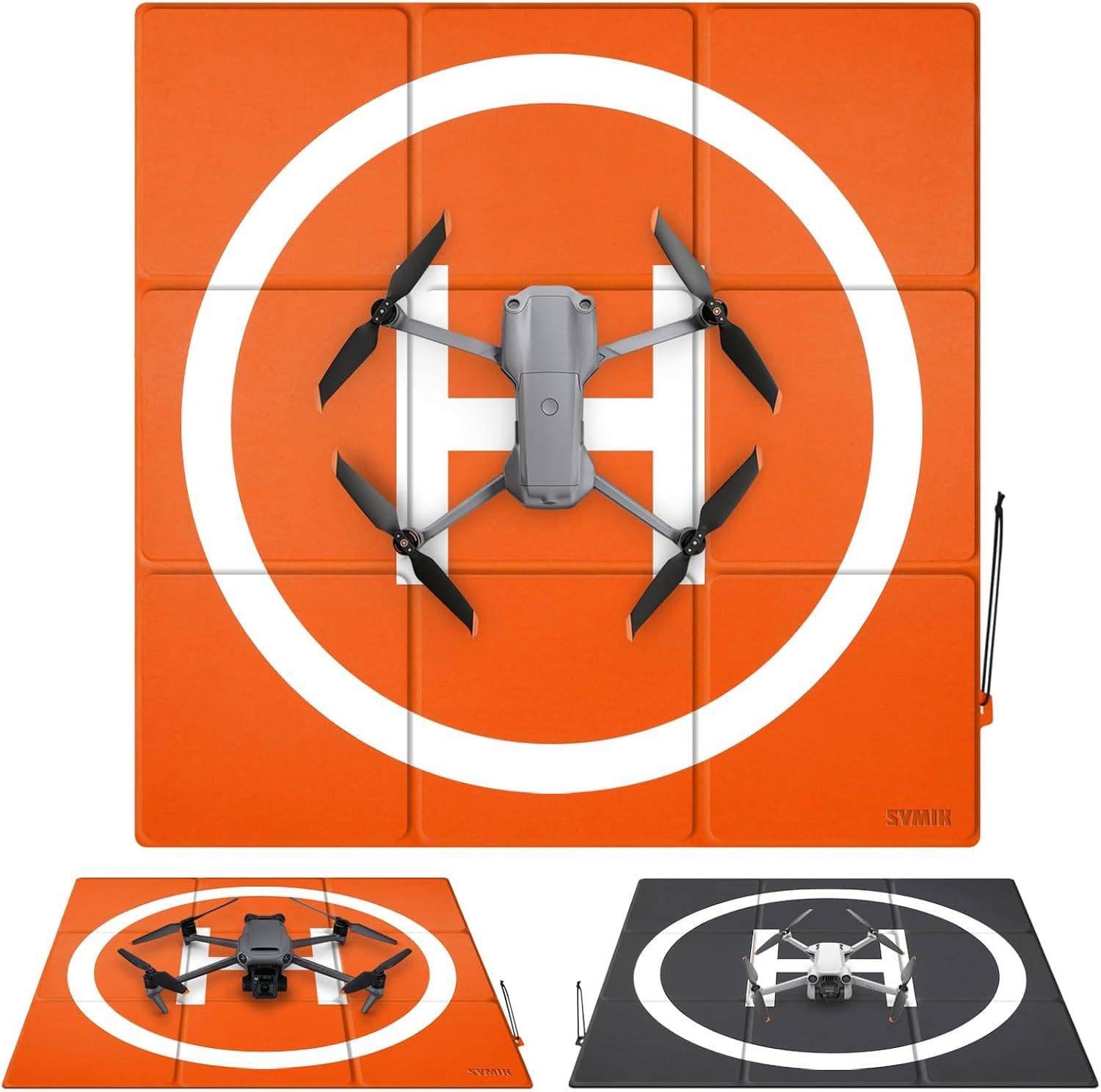 SYMIK LP690 Plataforma De Aterrizaje Drones 27''/69cm, De Plegado Rápido Resistente Al Agua para dji Mavic 3 Pro/Cine/Mavic 3 Classic, Air 3S/Air 3/Air 2s/Mavic Air 2, Mini 3 Pro, Avata/FPV