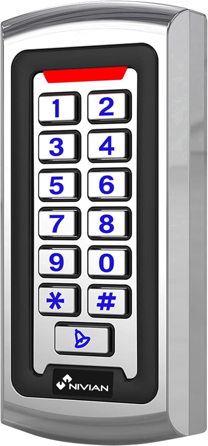 Control de Acceso autónomo Acceso por Tarjeta EM, Pin, Salida de relé, pulsador y Timbre Wiegand 26