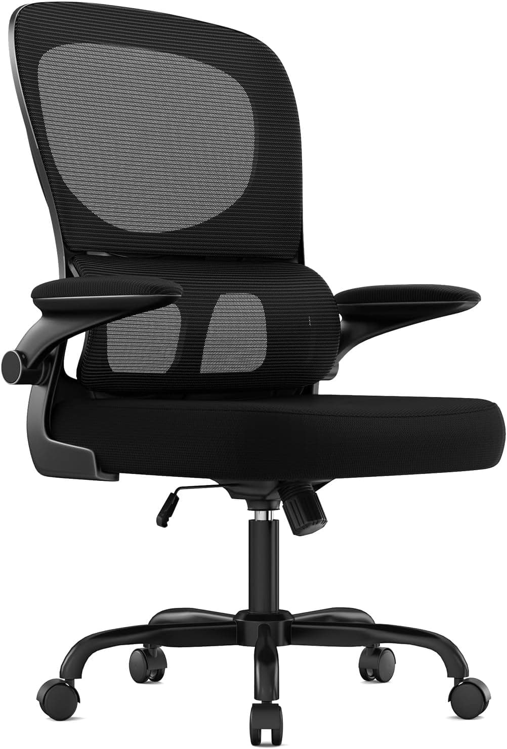 naspaluro Silla de Oficina Ergonómica con Soporte Lumbar,110kg