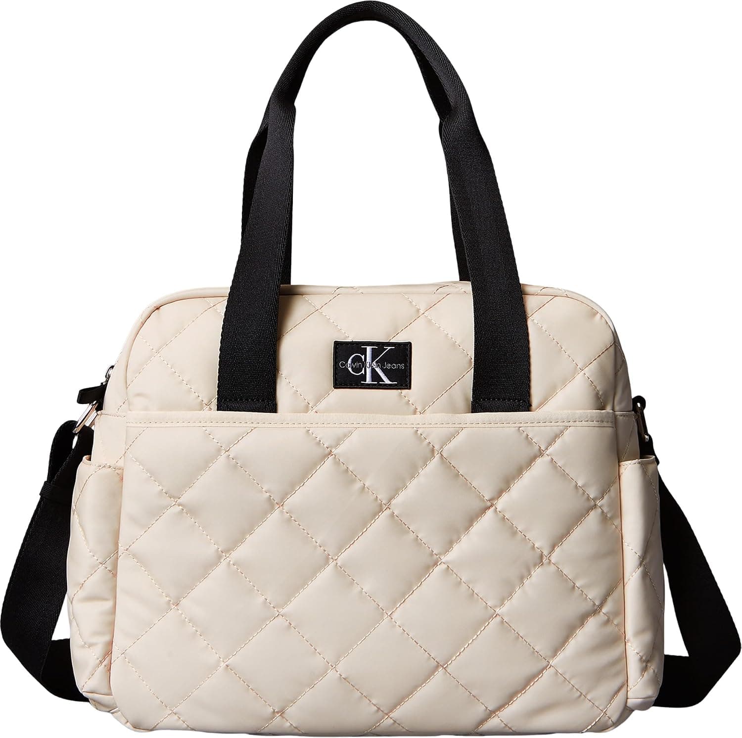 Calvin Klein Cambiador Infantil Unisex con superficie para cambiar pañales, Beige (Turtledove), Talla Única
