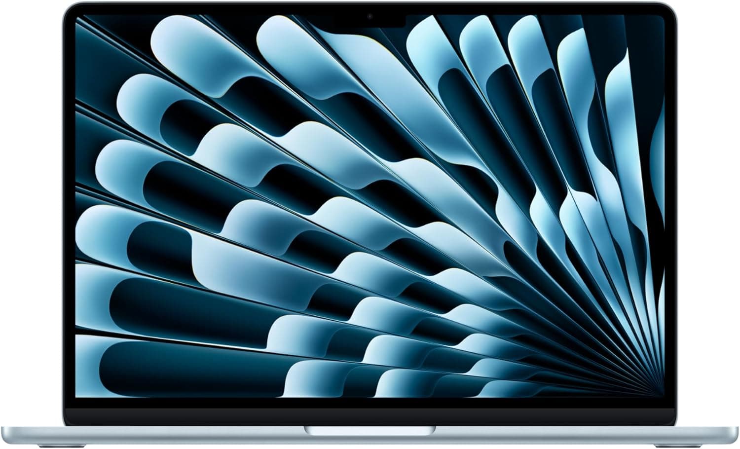 Apple MacBook Air de 13,6 Pulgadas con Chip M5: Pantalla Liquid Retina, CPU de 10 núcleos, GPU de 10 núcleos, 16 GB de Memoria unificada, 1 TB de SSD, Wi-Fi 7,Teclado portugués; Azul Cielo