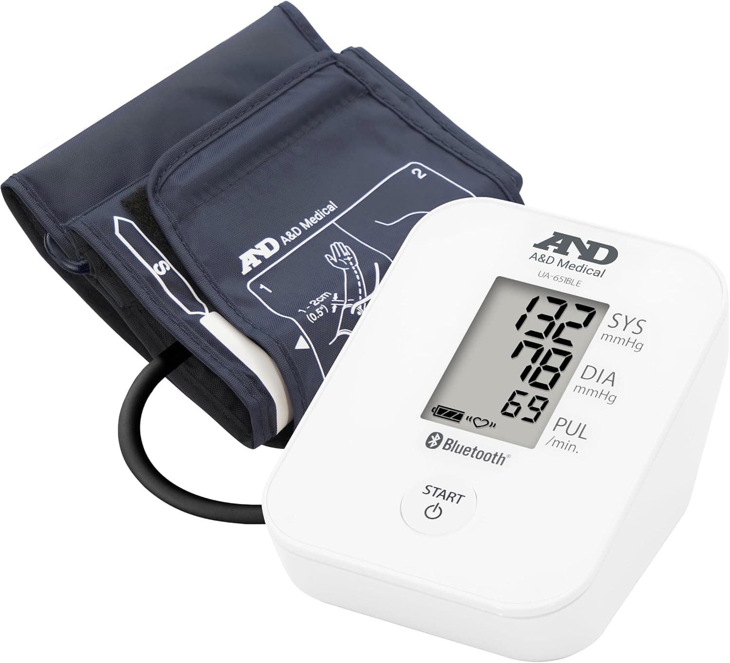A&D Medical UA-651BLEISO Upper Arm Blood Pressure with Bluetooth