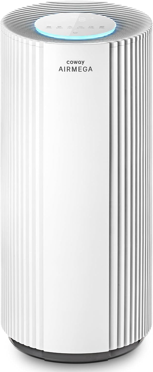 COWAY Purificador de Aire Espacios Muy Grandes Hogar, HEPA, AIRMEGA 450