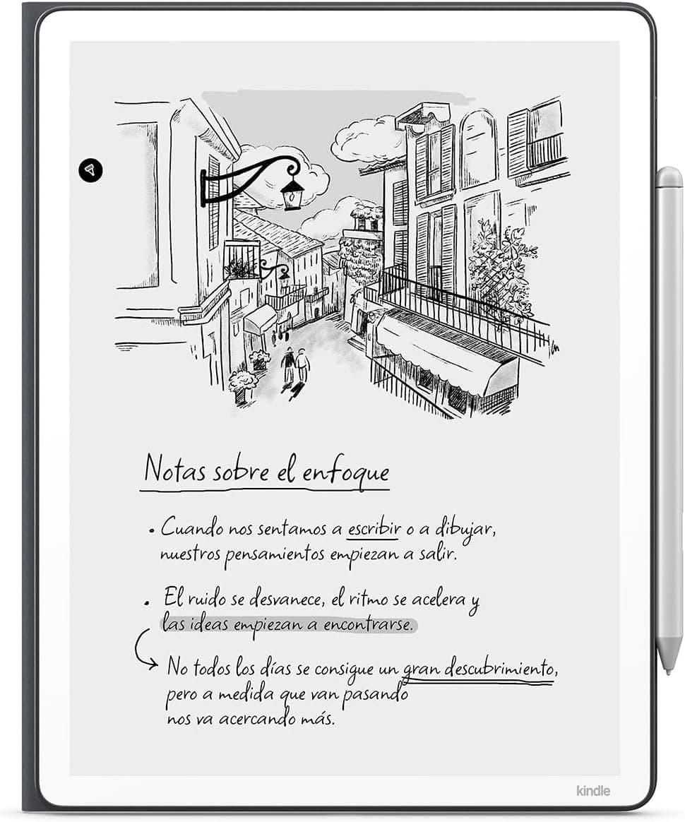 Descubre la funda con tapa prémium para Amazon Kindle Scribe: funda protectora con tapa plegable y acople magnético, de elegancia clásica (piel prémium)
