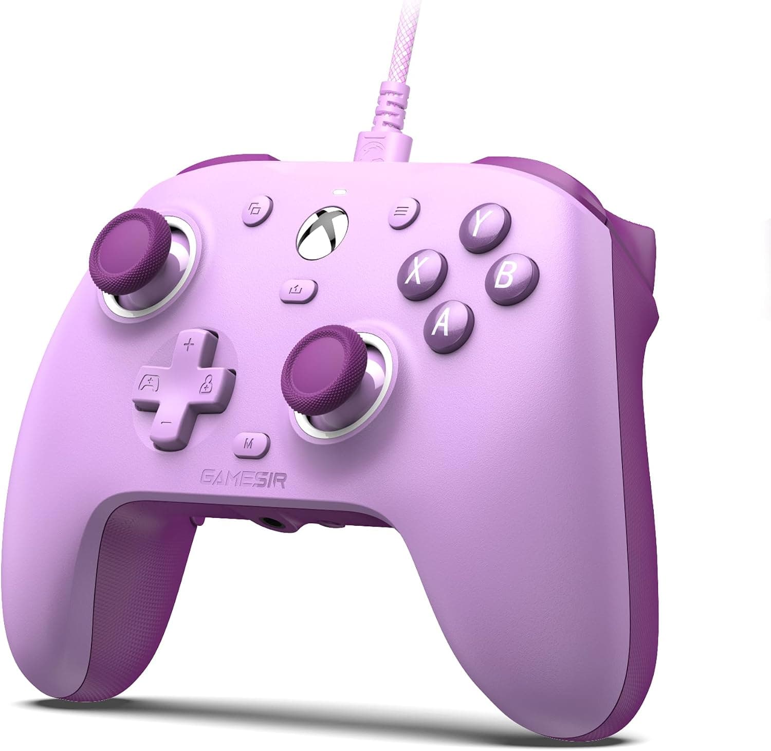 GameSir G7 SE Controlador con Cable para Xbox Series X|S, Controlador Xbox con Joystick con Sensor de Efecto Hall, Funciona con Xbox One y Windows 10/11, con Licencia Oficial para Xbox (Violeta)