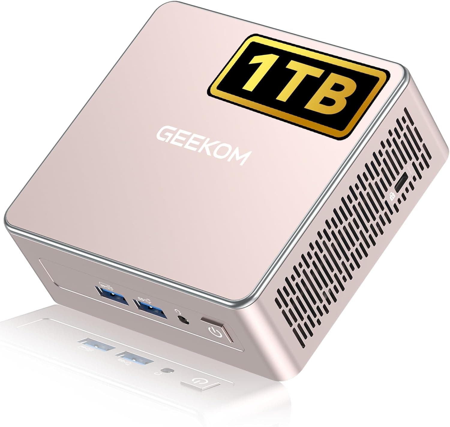 GEEKOM A5 Mini PC con AMD Ryzen 5 7430U, 16GB RAM y 1TB SSD, Agentic PC