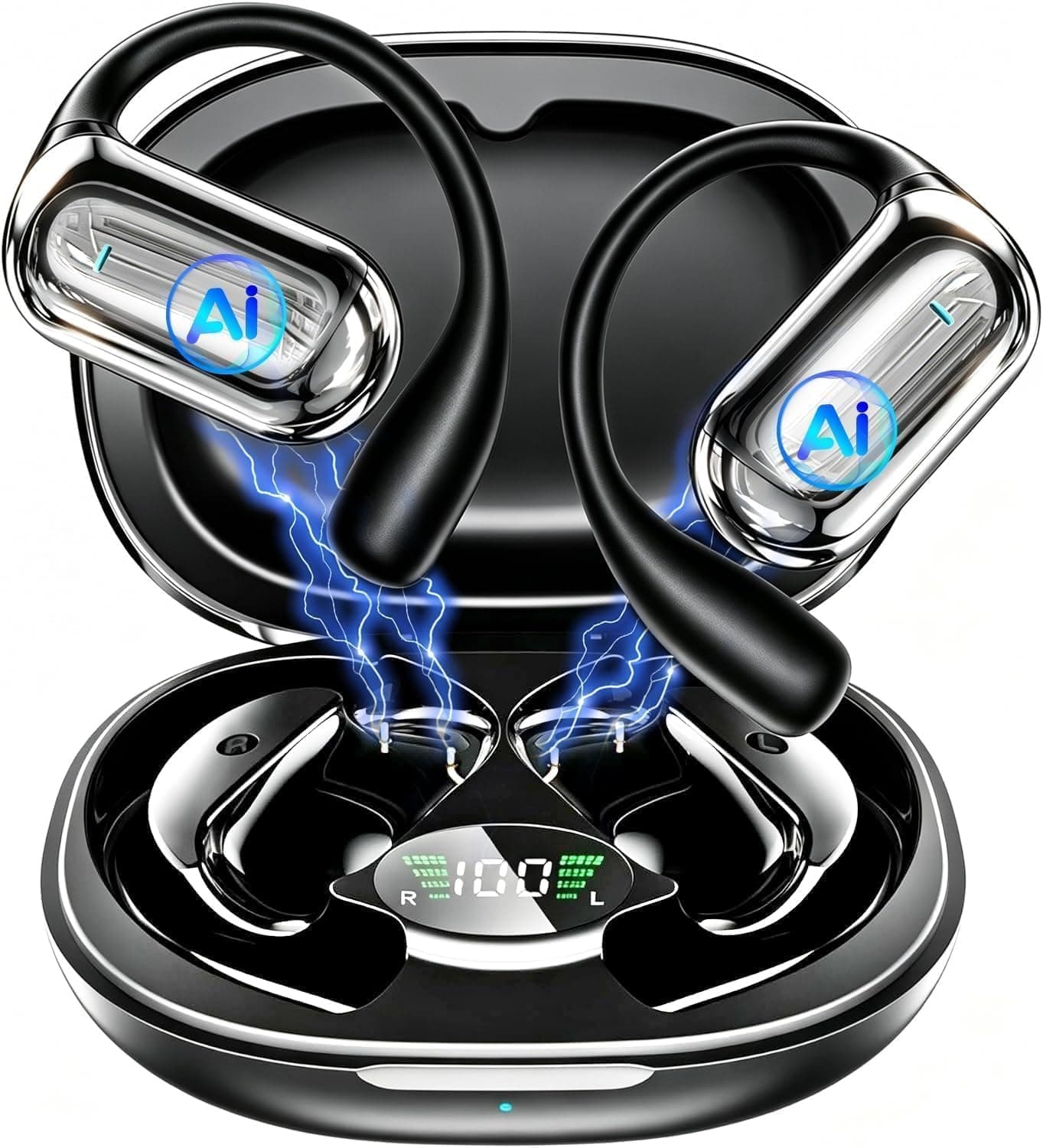 Auriculares Traductor en Tiempo Real con IA, Auriculares de Voz 199 Idiomas