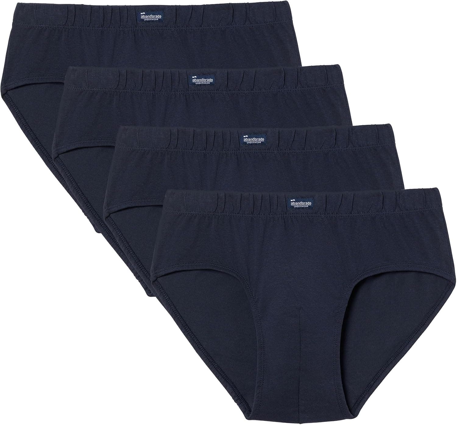 Abanderado Pack Slips semicortos Cerrados Línea Original de Algodón 100% x4