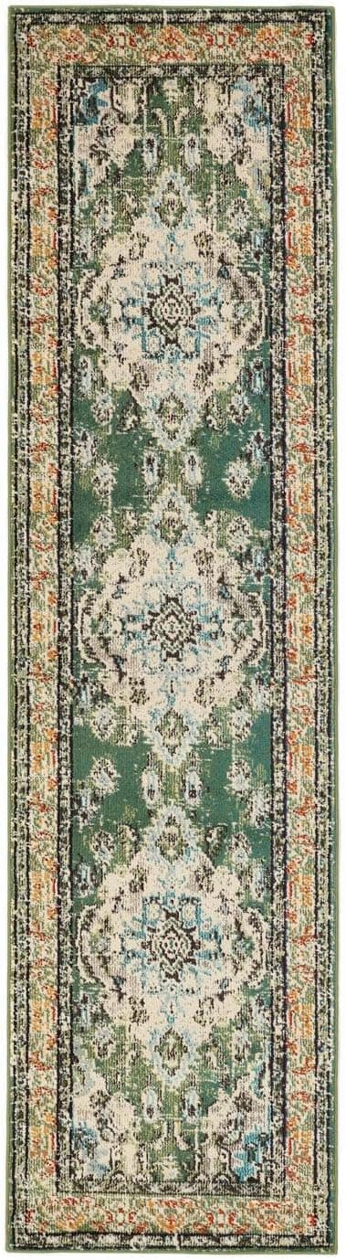 RugVista Leia Alfombra, 80 x 300 cm, Verde