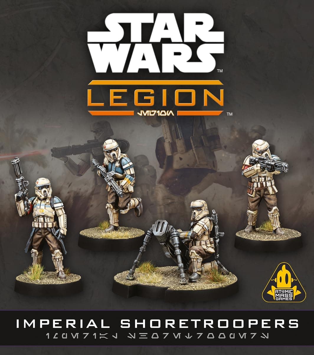 Asmodee Star Wars Legión: Shoretroopers, Expansión, Juego de Miniaturas